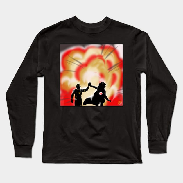 NSP Awesome Explosion Long Sleeve T-Shirt by ArtOfTheNerd